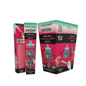 Pixie Dust x Nirvana 2g Exotic Thca Pre-Rolls Watermelon Runtz