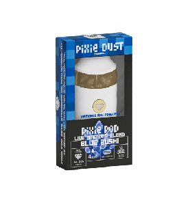 PIXIE POD 4G Blue Zushi DISPOSABLE | PIXIE DUST VAPE THCA LIVE DIAMOND BLEND