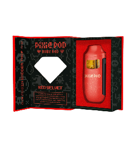 Pixie Pod Ruby Red Vape red velvet