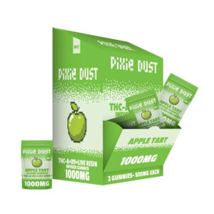 Pixie Dust THC-A + D9 + Live Resin Infused Gummies