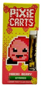 Pixie Carts MOCHI BERRY Live Badder Thc-P Cartridge – 1 Gram