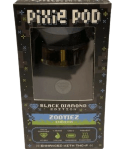 Pixie Pod Vape | Pixie pod 4g black diamond edition Zootiez THCa + THCP 4ml Vape