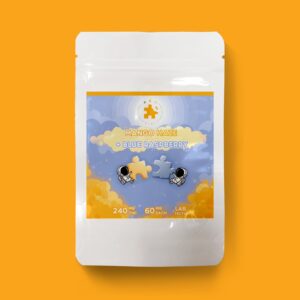 Mango and Blue Raspberry Puzzle Gummies | 240mg | Keo Edibles