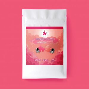 Strawberry Daze & Peach Mango Puzzle CBD Gummies | 500mg | Keo Edibles