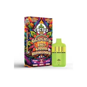 Cactus Labs Glock 9 THC + Liquid Diamond Disposable All Combos